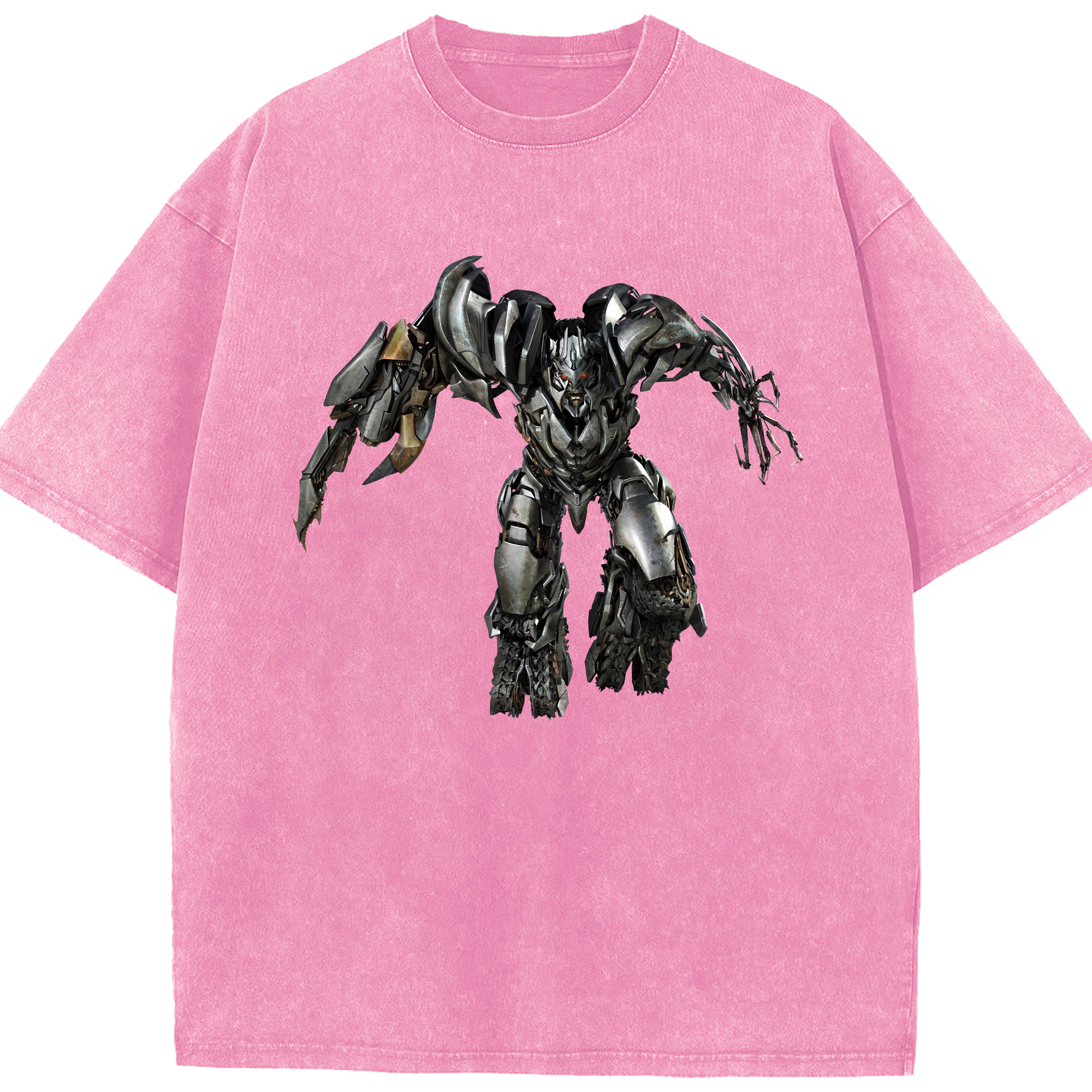 （画像用） Transformers トランスフォーマー 綿100% ヴィンテージ風 半袖Tシャツ（フロントプリント）